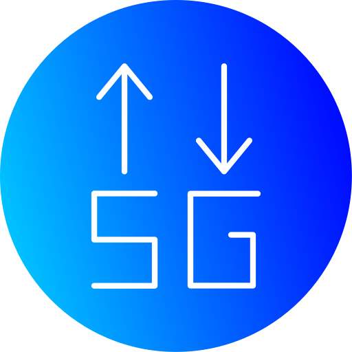 Bandwidth Generic gradient fill icon