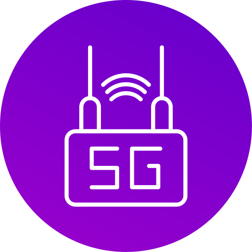 urządzenie routera Generic gradient fill ikona