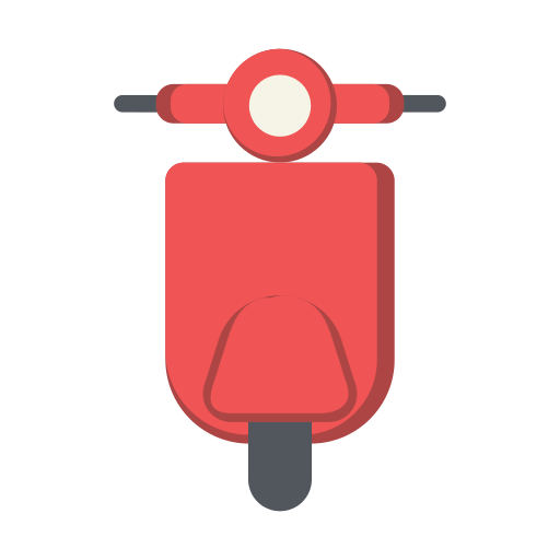 スクーター Generic color fill icon