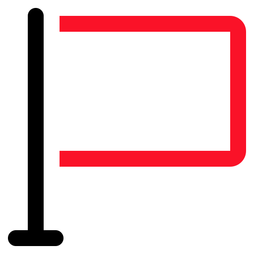 国旗 Generic color outline icon