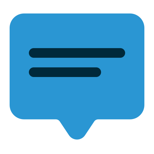 Chat box Generic color fill icon
