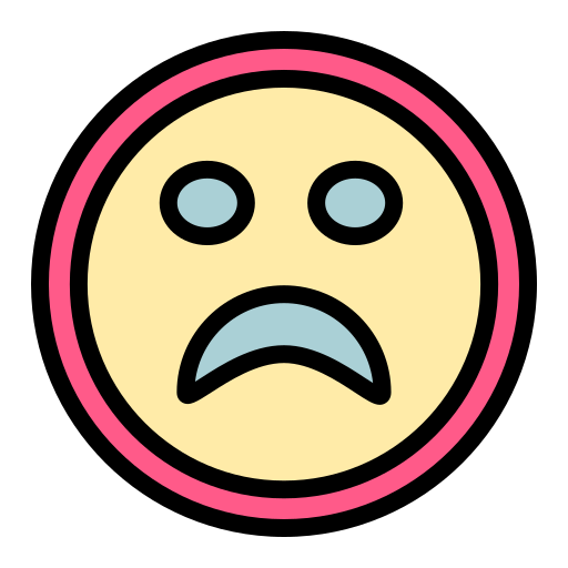 emoji triste Generic color lineal-color icono