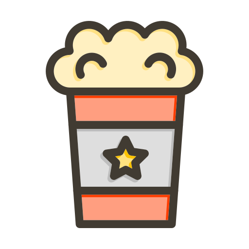 Popcorn Generic color lineal-color icon