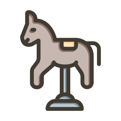 Лошадь Generic color lineal-color иконка