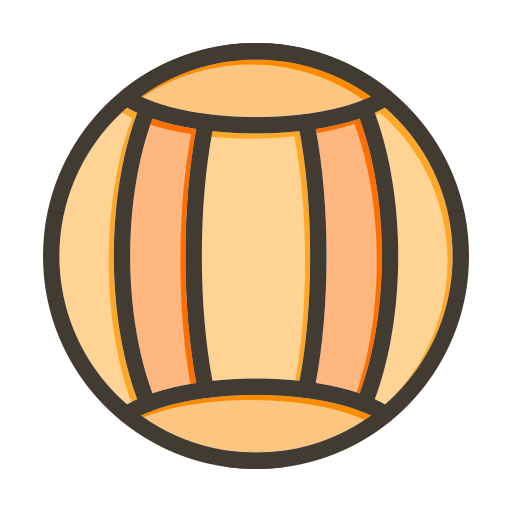 pelota deportiva Generic color lineal-color icono