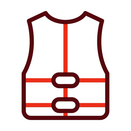 Спасательный жилет Generic color outline иконка