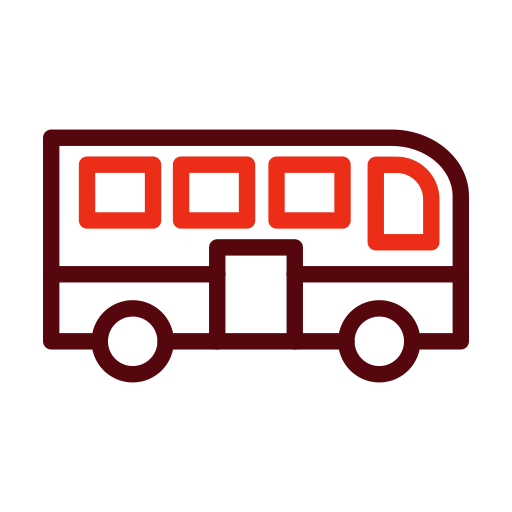 Bus Generic color outline icon