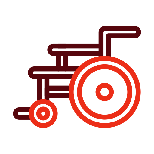 fauteuil roulant Generic color outline Icône