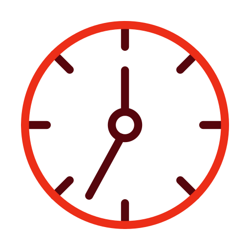 Часы Generic color outline иконка