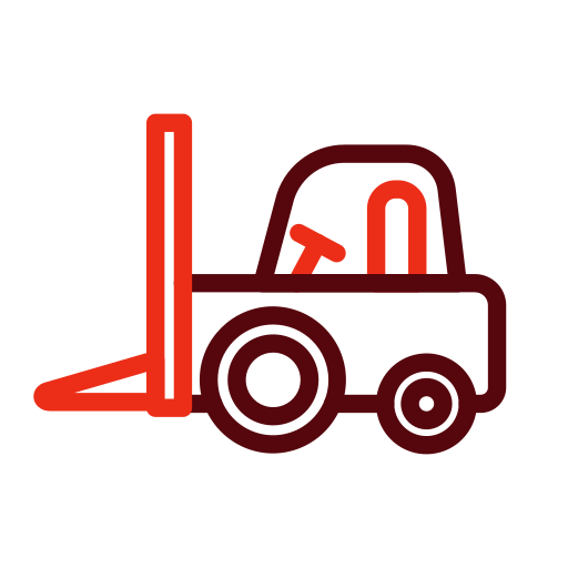 Forklift Generic color outline icon