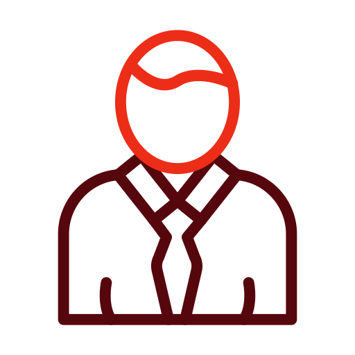 Office worker Generic color outline icon