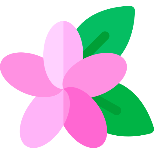 frangipani Basic Rounded Flat icon