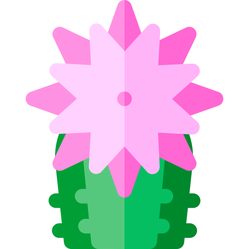 Echinopsis Basic Rounded Flat icon