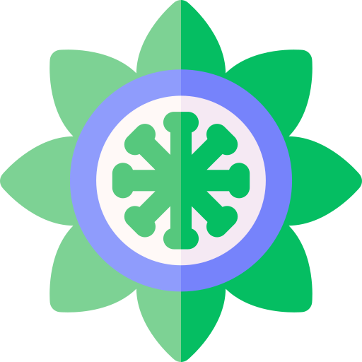 maracuyá Basic Rounded Flat icono