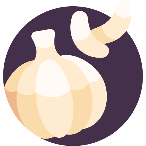 Garlic Detailed Flat Circular Flat icon