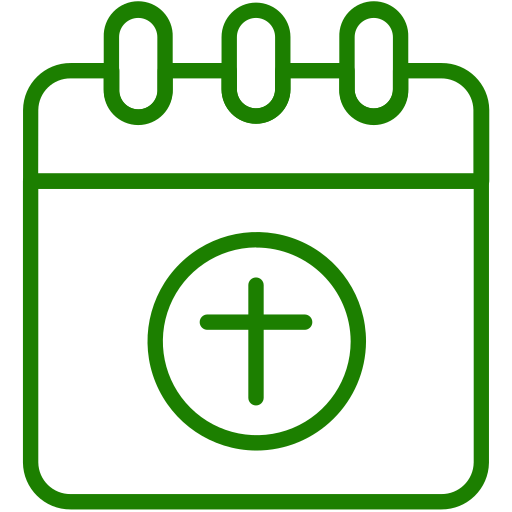 kerk Generic color outline icoon