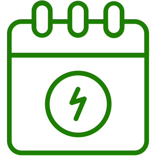 elektriciteit Generic color outline icoon