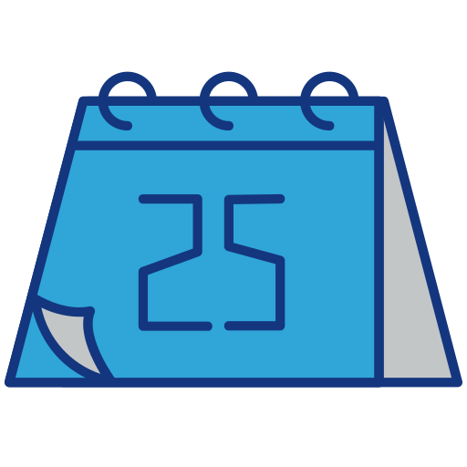 kalender Generic color lineal-color icon