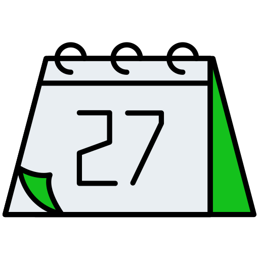 Calendar Generic color lineal-color icon