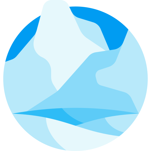 góra Detailed Flat Circular Flat ikona