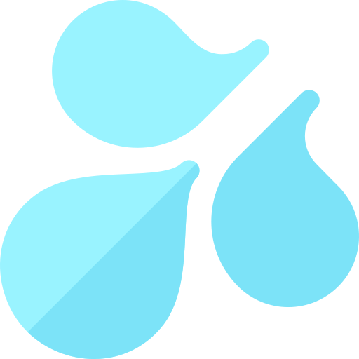 Water splash Basic Rounded Flat icon