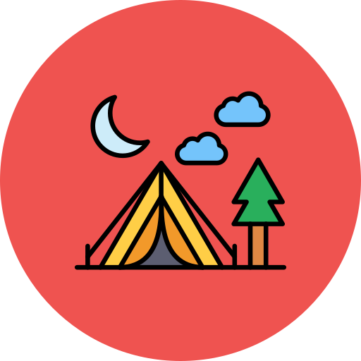 camping Generic color lineal-color icon