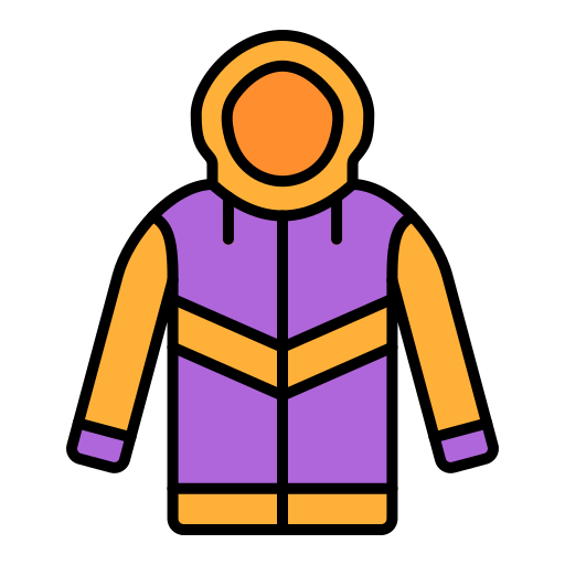 Jacket Generic color lineal-color icon