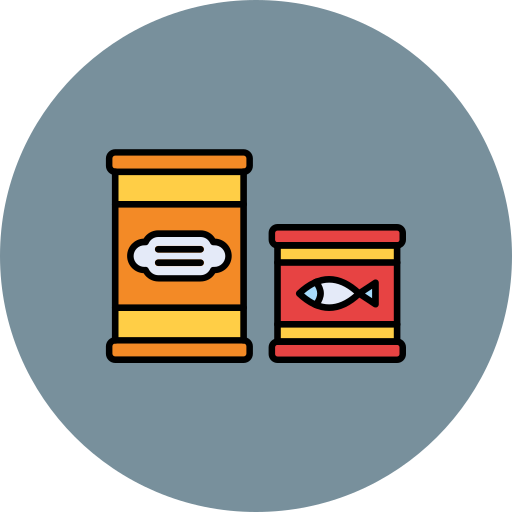 Canned food Generic color lineal-color icon