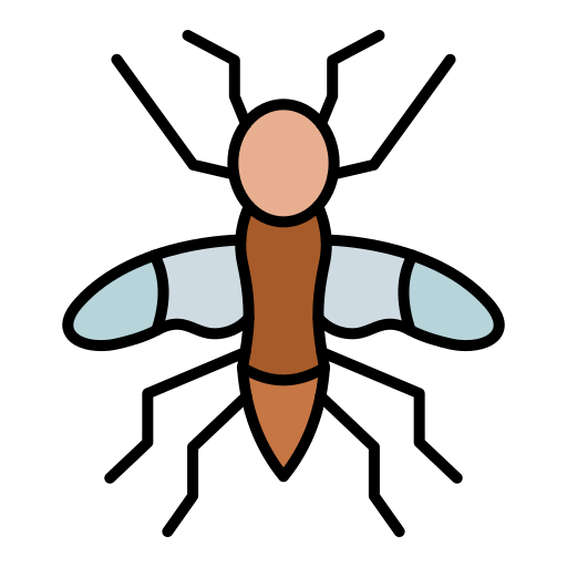 zanzara Generic color lineal-color icona
