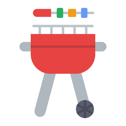 BBQ grill Generic color fill icon