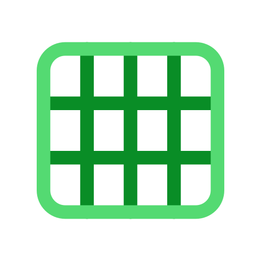 Grid view Generic color outline icon