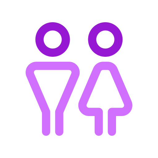 男性と女性 Generic color outline icon