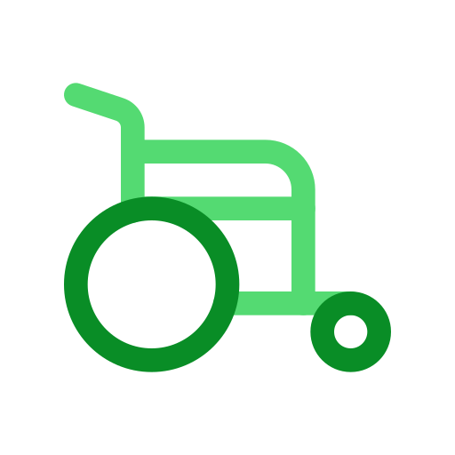 車椅子 Generic color outline icon