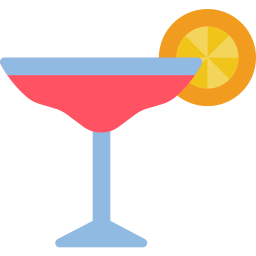 Cocktail Basic Miscellany Flat icon