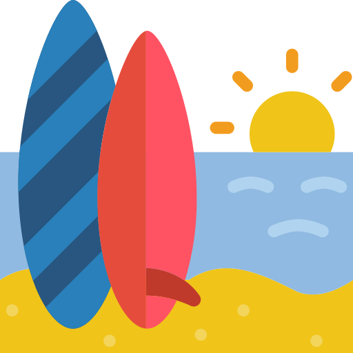 surfbrett Basic Miscellany Flat icon