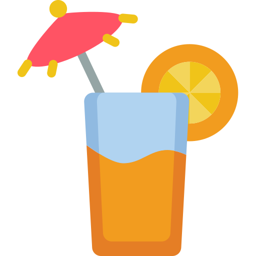 cocktail Basic Miscellany Flat icon