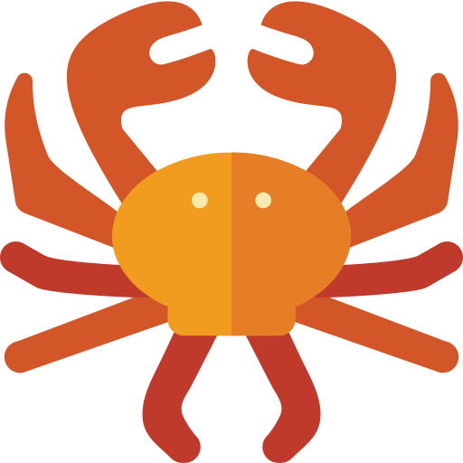 Crab Basic Miscellany Flat icon