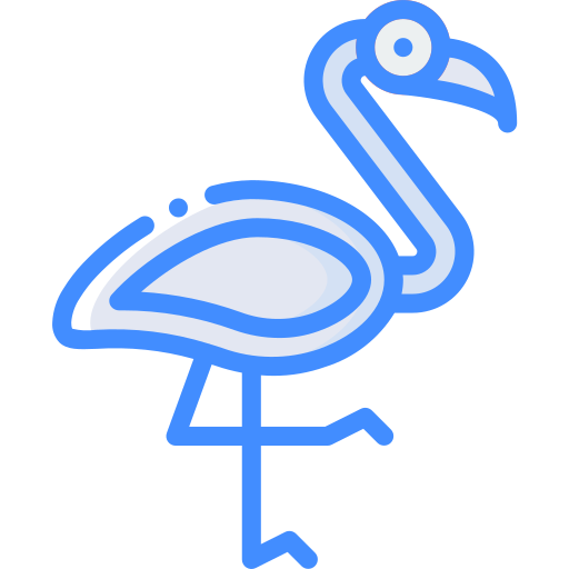 flamingo Basic Miscellany Blue icon