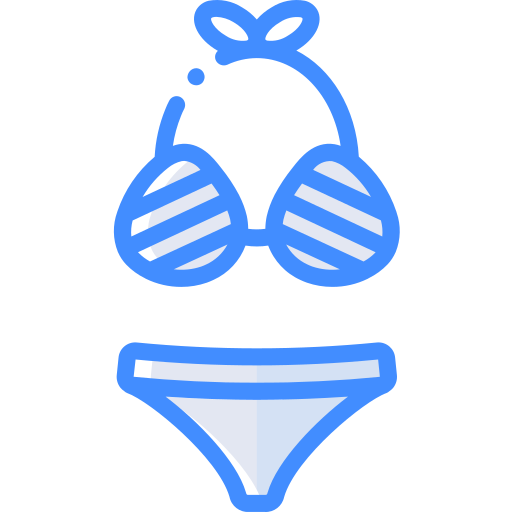 bikini Basic Miscellany Blue icon