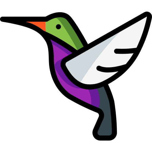 pájaro Basic Miscellany Lineal Color icono