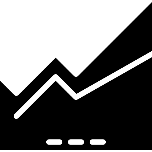 wykres warstwowy srip Fill ikona