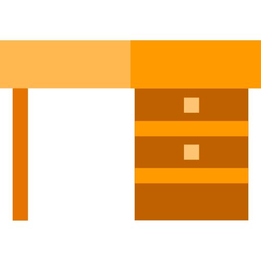 escritorio Basic Straight Flat icono