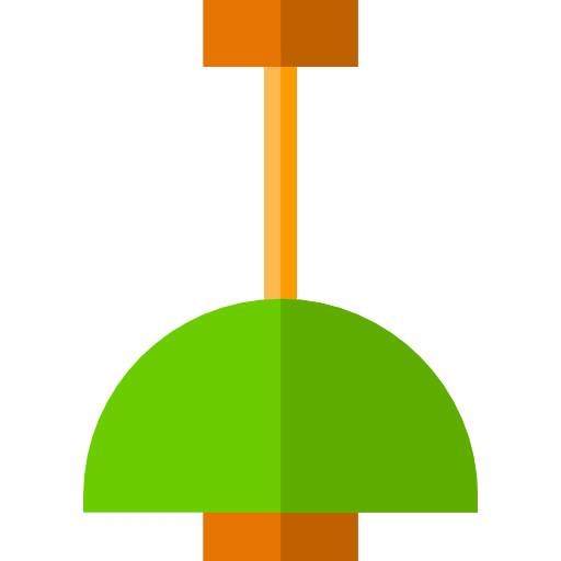 Lamp Basic Straight Flat icon