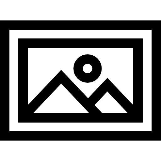 フレーム Basic Straight Lineal icon