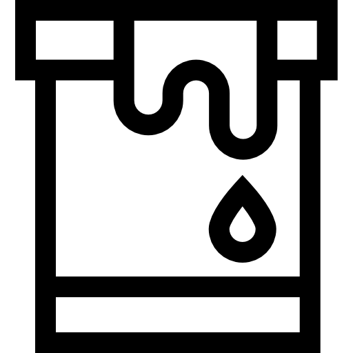 Ведро Basic Straight Lineal иконка