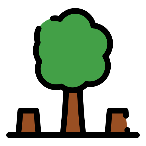 deforestación Generic color lineal-color icono