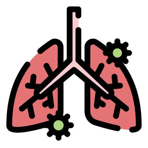pulmões Generic color lineal-color Ícone