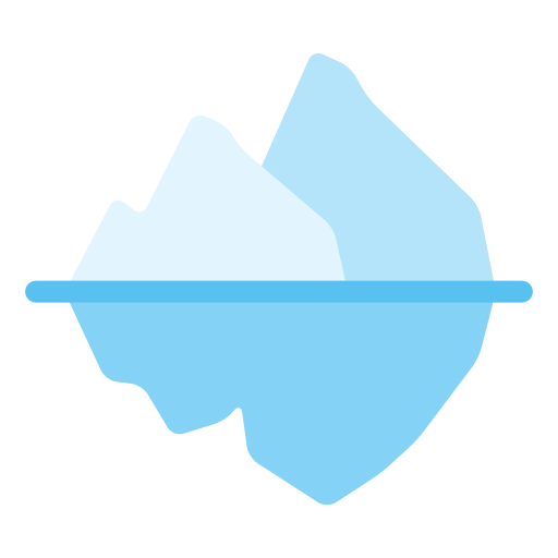 Iceberg Generic color fill icon