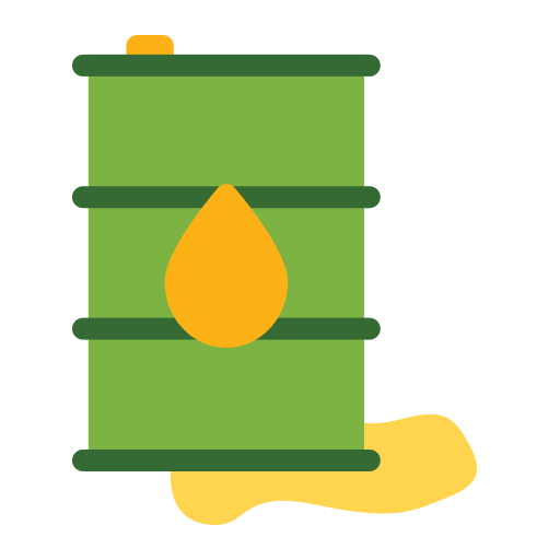 Oil spill Generic color fill icon