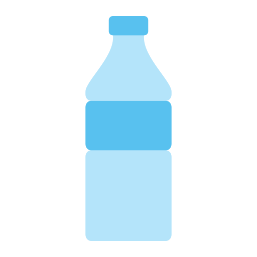 garrafa de plástico Generic color fill Ícone